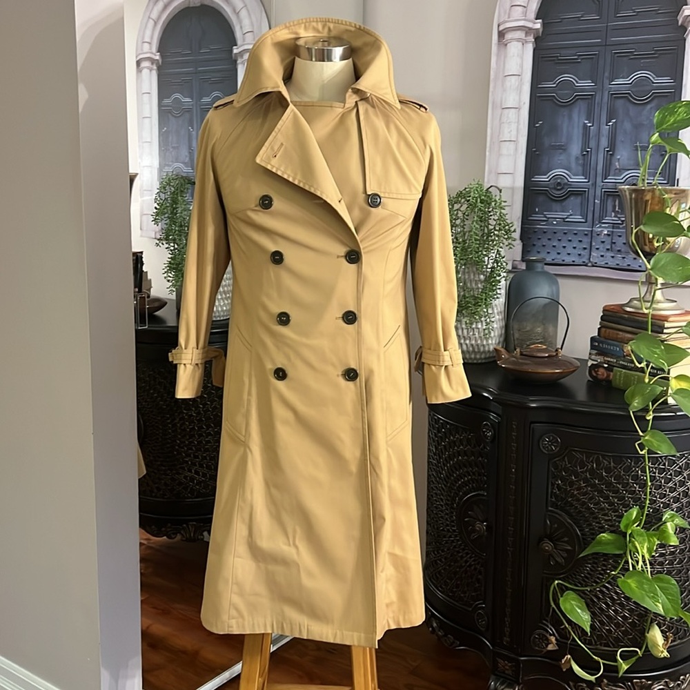 London Fog Tan Trench Coat